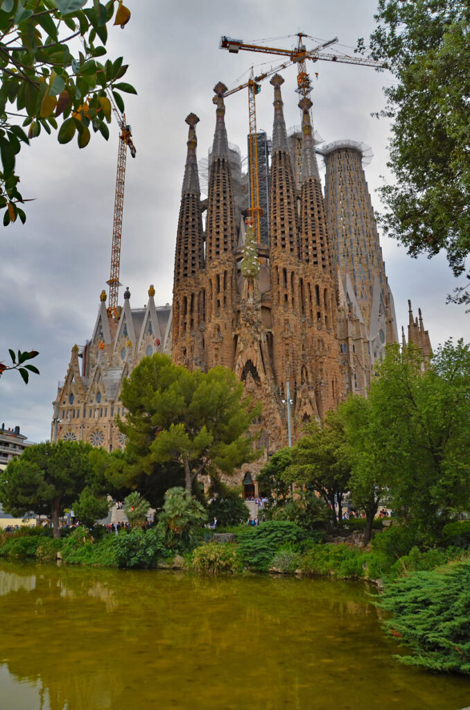 Sagrada Familia church in Barcelona, Spain
