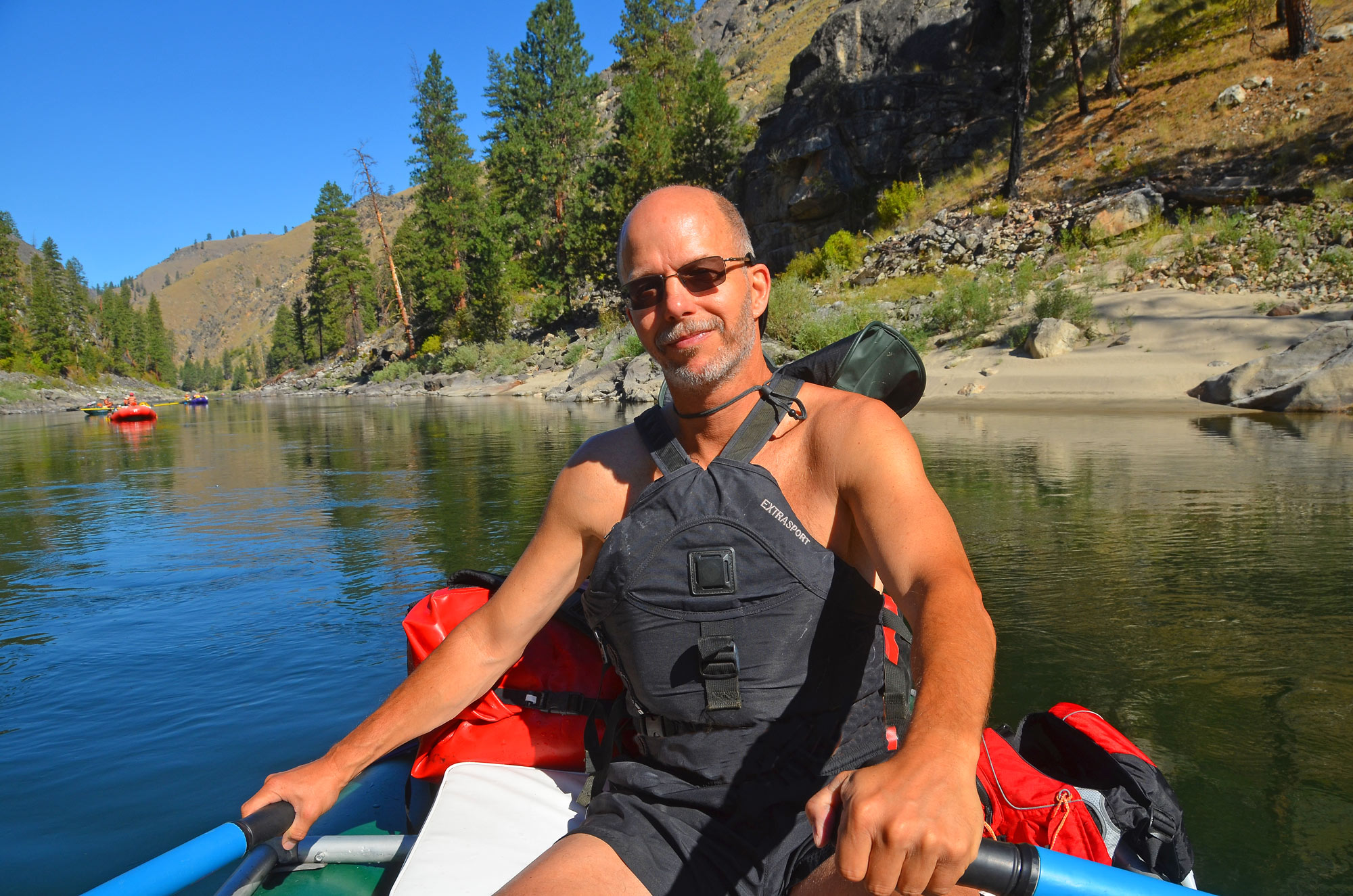 Curt Remington rafting