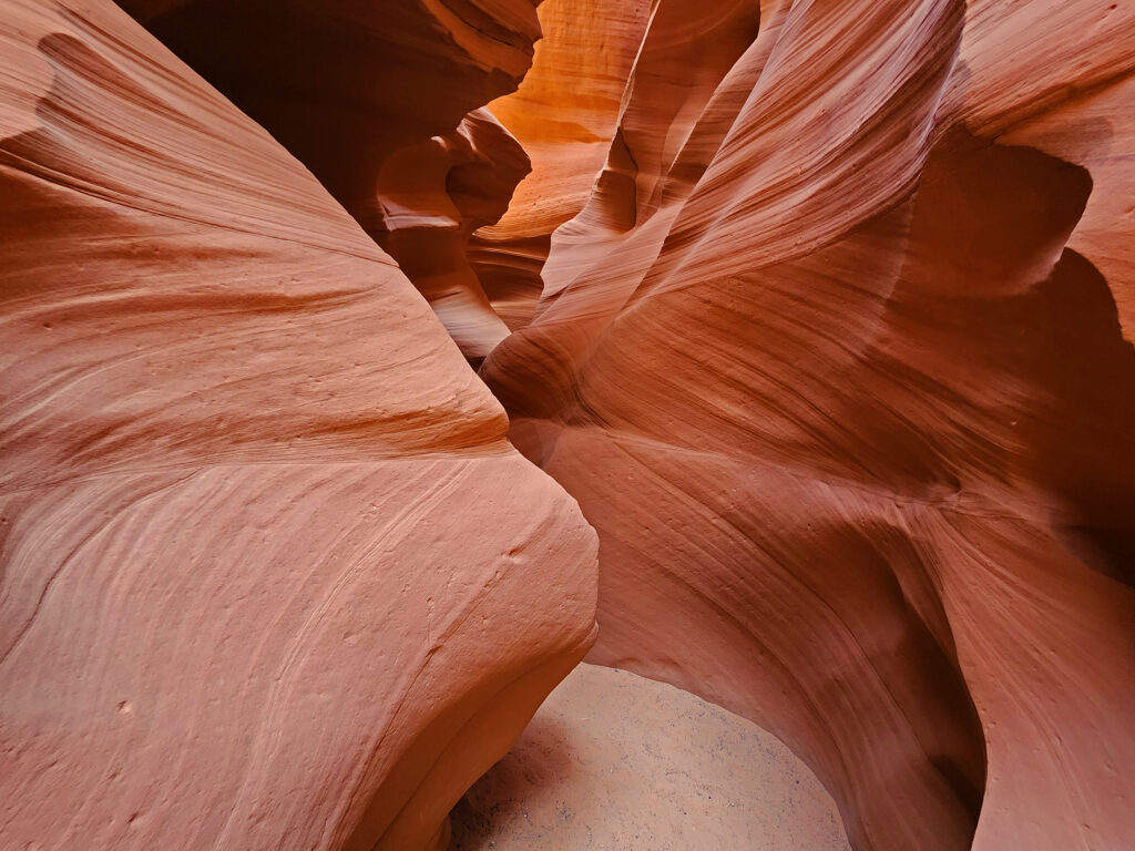 Antelope Canyon X slot canyon